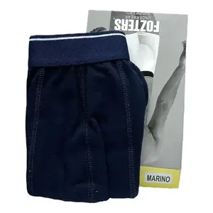 Calzoncillos Boxer de Seda Tejida para Hombre Fozter, Paquete de 12, Corte Medio, con Logotipo en la Cintura, Desechables, en Varios Colores - Product Image 3