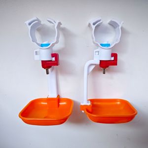 Automatico pollaio capezzolo bevitore in acciaio di plastica rubinello tazza per la griglia acqua gocciolante abbeveratoio per aziende agricole usato condizione - Product Image 5