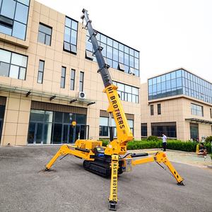Nouvelle mini <span class=keywords><strong>grue</strong></span> araignée sur chenilles de 5 tonnes, 17 m, 15 m, montée sur <span class=keywords><strong>camion</strong></span>, avec alimentation électrique/essence/diesel, économie d'énergie, meilleur prix - Product Image 2