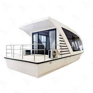 Maison flottante statique, pêche, loisirs, vacances, capsule spatiale aquatique, complexe hôtelier, nouvelle maison flottante miniature avec drainage - Product Image 5