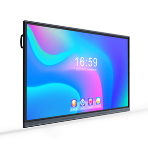 Pantalla táctil de panel plano LCD 4K de gran tamaño King, Pizarra Digital inteligente, tablero interactivo para enseñanza de educación escolar