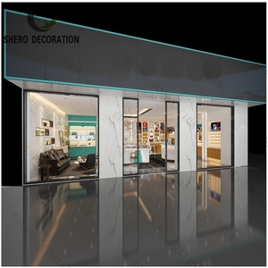 ร้านแว่นตาสมัยใหม่ บริการออกแบบร้านค้าครบวงจร ตู้โชว์แว่นตาแบบกำหนดเอง ตู้โชว์แว่นกันแดด บริการครบวงจร - Product Image 6