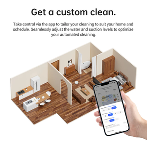 Pour <span class=keywords><strong>Dreame</strong></span> L10s <span class=keywords><strong>Ultra</strong></span> 5300Pa AI 3D Navigation Robot aspirateur autonettoyant balayage et nettoyage automatique - Product Image 5