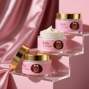 Crema Hidratante Natural Anti-Frizz de Marca Blanca para Niños, Crema Orgánica para Peinar y Definir Rizos para Cabello Ondulado y Rizado Infantil - Product Image 6