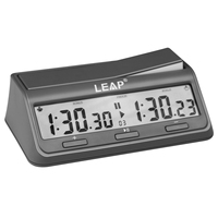 Reloj Temporizador de Ajedrez Digital PQ9921 de Leap Factory, Profesional para Juegos, Fabricado por Expertos