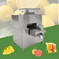Presse-agrumes professionnel commercial en acier inoxydable 304, machine automatique à jus d'agrumes avec double rouleau de pression