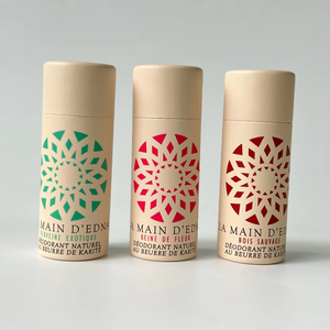 หลอดกระดาษทรงกระบอกทำจากกระดาษแข็งสำหรับระงับกลิ่นกายภาชนะเครื่องสำอางลิปบาล์มแบบย่อยสลายได้100% - Product Image 3