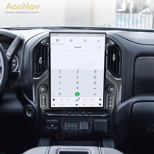 Unité principale d'écran Carplay de 15.6 pouces pour Chevrolet Silverado/GMC SIERRA 2019-2021 lecteur vidéo multimédia d'autoradio de Navigation GPS - Product Image 6