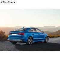 Accessoires d'échappement pour pare-chocs arrière de voiture style S S3 2013-2020 pour AUDI A3 berline