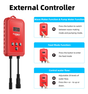 <span class=keywords><strong>Pompe</strong></span> à eau externe <span class=keywords><strong>pour</strong></span> <span class=keywords><strong>bassin</strong></span> à poissons Freesea XDC-10000, 85 Watts, <span class=keywords><strong>cascade</strong></span> <span class=keywords><strong>de</strong></span> fréquence, la plus efficace - Product Image 4