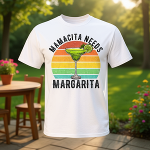 Mamacita a besoin d'un t-shirt Margarita, cadeau pour la fête des mères - Product Image 3