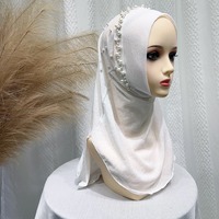 2024 été nouveau pull perlé transfrontalier foulard châle élastique couleur unie ethnique pull chapeau Spot en gros