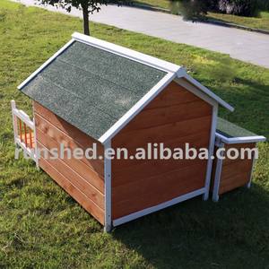 Chenil extérieur de grande taille pour chien Cage isolée en bois imperméable pour chien avec plans Cage de vie pour chien de haute qualité bon marché - Product Image 3