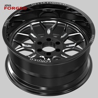 2212 Et-44 6x139.7 Cb106.1 Llantas de Aluminio Forjado de 22 Pulgadas, Multirradio, 4 Piezas, Acabado Negro, Ruedas para Automóvil de Pasajeros 20mm/25mm