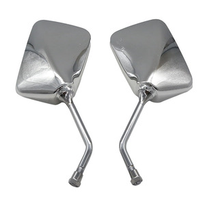 Specchietto retrovisore accessorio moto adatto per Honda VT125 <span class=keywords><strong>Shadow</strong></span> CA125 Rebel CMX250 varie moto 10mm - Product Image 1