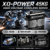 Servomoteur numérique sans noyau haute tension 8,4 V 45 kg, ultra-rapide 0,106 s, étanche pour voiture RC et bras robotique, XQ-POWER, vente en gros, usine OEM