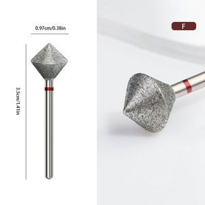 Broca Profesional de Diamante para <span class=keywords><strong>Uñas</strong></span>, Herramienta de Pulido de Gel para Extensión y Modelado de Curva C, Venta al por Mayor, Logotipo Personalizado, Proveedor de Brocas para Salón - Product Image 5