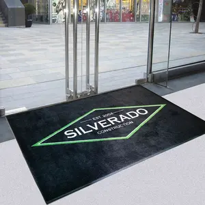 Custom nylon flooring entrance carpet logo mat