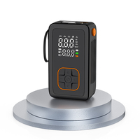 Portable Tire Inflator 19mm 150psi 3600mAh Battery Capacity With Tire Pressure Monitor With Deflation