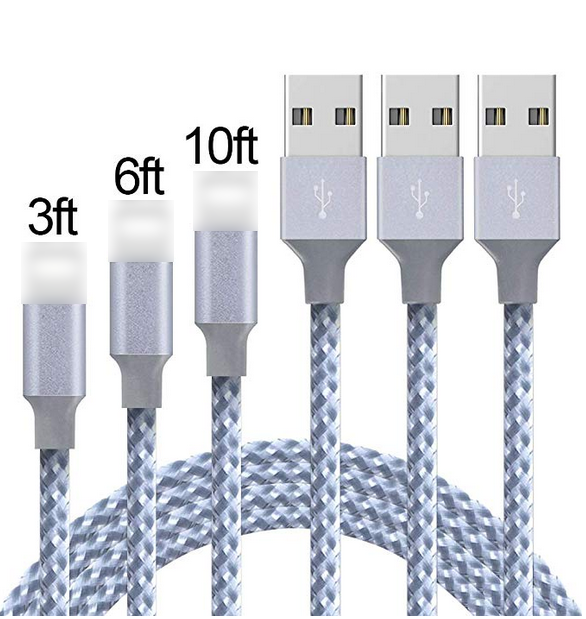 iOS gris et blanc