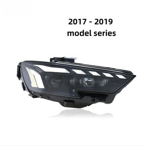 Ensemble de phares <span class=keywords><strong>LED</strong></span> améliorés pour Audi A3 2013-2019 RS5 Style DRL Lentille de projecteur de clignotant séquentiel Plug and Play - Product Image 3
