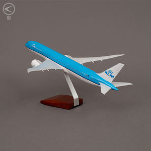 Modèle d'avion Boeing 787-9 <span class=keywords><strong>KLM</strong></span> Airlines, décoration d'avion d'exposition, vente en gros d'usine, taille 42 cm, échelle 1/150 - Product Image 2
