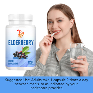 Complément de santé : Capsules de sureau noir pour le bien-être général des adultes - Product Image 2