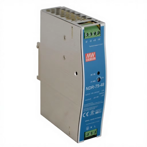 แหล่งจ่ายไฟ NDR-75-48 76.8W 48V แหล่งจ่ายไฟ1.6A บางและประหยัด - Product Image 1