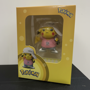 Pour Poke-moned Pikachu PVC tenue de sport Figurine mignon Animal Anime personnage boîte ensemble pour la maternité japon Source - Product Image 1