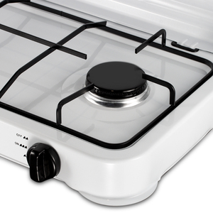 Cuisinière <span class=keywords><strong>de</strong></span> table électrique RAF <span class=keywords><strong>de</strong></span> qualité supérieure en acier inoxydable, 2 brûleurs doubles, <span class=keywords><strong>pour</strong></span> cuisine - Product Image 5