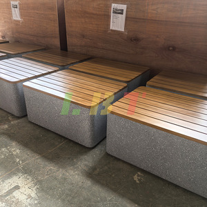 Libit Fiberglass Imitation Stone <b>Bench</b> Lbt-7841 Durable <b>Indoor</b> Mall Furniture - Product Image 1