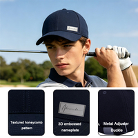 Gorras Deportivas Polo con Logotipo Personalizado al por Mayor, Bordadas, Cálidas para Invierno, Frescas para Verano, Tela de Alta Densidad, Correa Ajustable