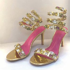 Zapatos de Mujer, Tacones Altos, Zapatos de Vestir, Sandalias de Una Sola Tira, Punta Abierta, Estilo <span class=keywords><strong>Stiletto</strong></span> con Perlas - Product Image 3