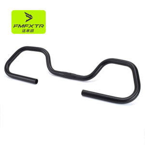 Manillar de mariposa para bicicleta, manillar de aleación de aluminio para bicicleta de montaña, barra de descanso de aluminio ajustable de 31,8/25,4mm para paseos largos - Product Image 2