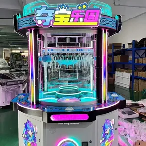 Kho Báu đảo trò chơi <span class=keywords><strong>Arcade</strong></span> máy móc trò chơi may mắn tấn công búp bê trung tâm trò chơi thiết bị hoạt động bằng tiền xu người chơi đơn tuổi 3 + Giải thưởng - Product Image 2