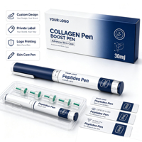 Étiquettes personnalisées pour stylos à peptides, autocollants adhésifs imperméables, étiquettes pour stylos d'injection de peptides, taille personnalisée, matériau personnalisé