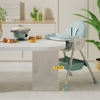 Chaise haute d'alimentation douce Nouveaux produits Table de chaise pour enfants étanche