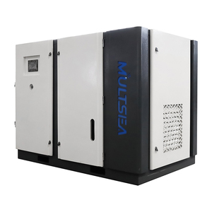Compresor de Aire de Tornillo Inyectado por <span class=keywords><strong>Aceite</strong></span> de 110 kW y 150 CV, con Alimentación CA de 220 V, Motor PLC de Baja Vibración, Industrial para Minería, de Fábrica con Certificación CE - Product Image 1