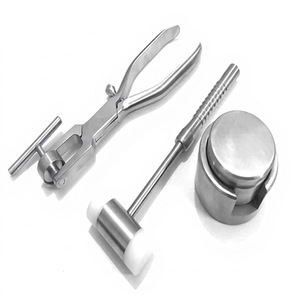 Tijeras trituradoras de hueso dental, kit de injerto óseo, instrumentos quirúrgicos manuales de acero inoxidable alemán con certificación CE EN - Product Image 1