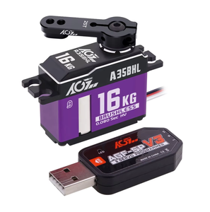 AGFRC A35BHL 46g 0.08Sec Metal Gear HV 4.8V-8.4V Programmable Brushless <b>Mini</b> Digital Expert 1:12 <b>Scale</b> RC - Product Image 1
