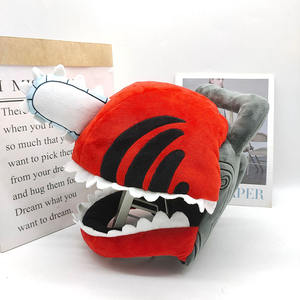 Lindo Anime motosierra hombre <span class=keywords><strong>peluche</strong></span> almohadas Makima <span class=keywords><strong>peluche</strong></span> Cosplay dibujos animados Pochita muñeco de <span class=keywords><strong>peluche</strong></span> suave Animal relleno juguetes D030 - Product Image 4