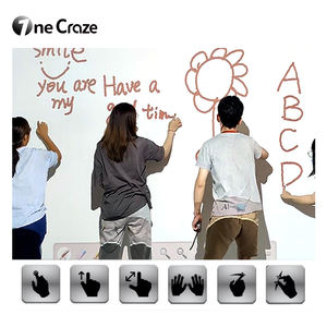 <span class=keywords><strong>ไวท์</strong></span><span class=keywords><strong>บอร์ด</strong></span>ฉายภาพแบบโต้ตอบสำหรับห้องเรียนการศึกษาวาดภาพไวท์<span class=keywords><strong>บอร์ด</strong></span>แบบพกพา - Product Image 2