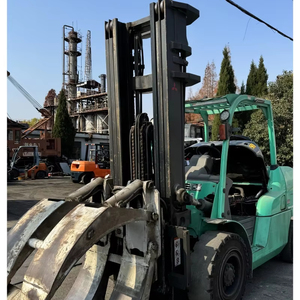 Chariot élévateur Mitsubishi d'occasion d'origine japonaise de 5 tonnes FD50NT, faible nombre d'heures, bien entretenu, avec boîte de vitesses et pompe, à vendre - Product Image 1