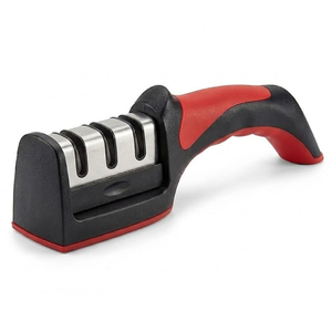 Afilador de Cuchillos Multifuncional 3 en 1 para Uso Diario en la Cocina, Accesorios de Cocina, Afiladores de Cuchillos Manuales con Base Antideslizante - Product Image 1
