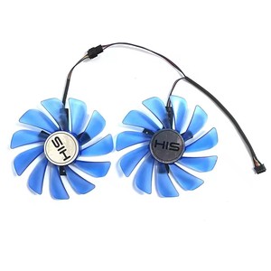 4PIN คูลเลอร์ GPU 580 DC 12V 0.45A 95มม. สำหรับ <span class=keywords><strong>RX580</strong></span>ของเขา QX2น้ำแข็ง580 <span class=keywords><strong>OC</strong></span> 4GB/เทอร์โบ<span class=keywords><strong>8GB</strong></span> กราฟิกการ์ดระบายความร้อน - Product Image 4
