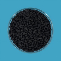 Granulés de charbon actif colonnaire à base de charbon CTC de haute qualité 4mm 3mm pour la purification de l'air