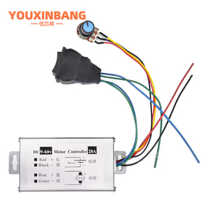 Dc điều khiển tốc độ động cơ 9-60V về phía trước/đảo ngược công suất cao PWM kiểm soát chuyển đổi tốc độ động cơ điều chỉnh DC <span class=keywords><strong>12V</strong></span> 24V 36V 48V 60V 20A - Product Image 5