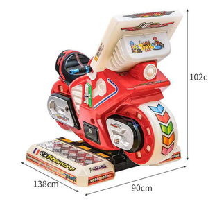 Consola de videojuegos para motocicleta de carreras 4D más popular, Arcade genial destartalado para niños, venta de ciudad que funciona con monedas enchufable - Product Image 4