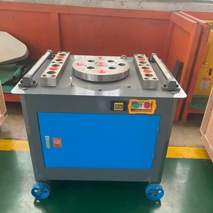 เครื่องดัดเหล็กเส้น CNC กึ่งอัตโนมัติสำหรับงานหนัก มอเตอร์กำลังสูง 3 กิโลวัตต์ รองรับการดัดเหล็กคาร์บอนและเหล็กสแตนเลสขนาด 4-25 มม. ใช้ไฟ 220V/380V - Product Image 1
