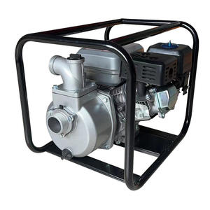 Bomba de Agua Manual de Alta Presión a Gasolina con Alarma de Presión de Aceite y Alto Caudal para Riego Agrícola, Salidas de 2, 3 y 4 Pulgadas - Product Image 2